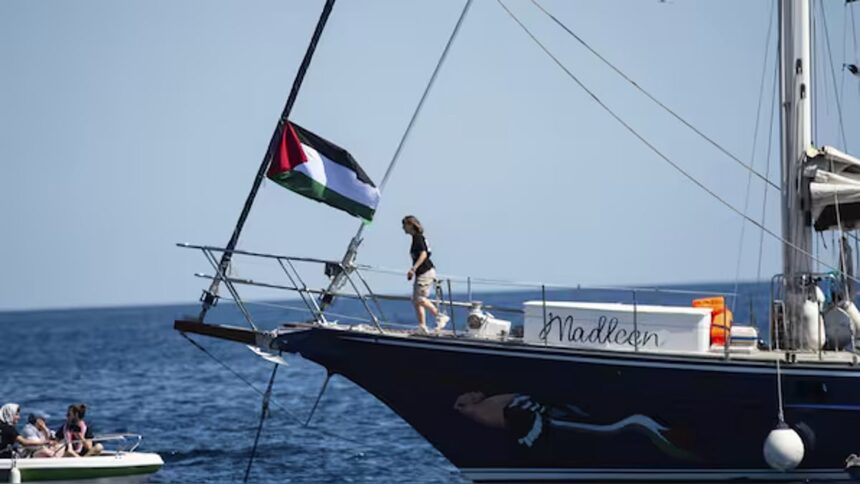 ‘You Will Not Make It to Gaza’: Israel Pledges to Block Gaza-Bound Aid Boat Carrying Greta Thunberg and Activists 1 ‘You Will Not Make It to Gaza’: Israel Pledges to Block Gaza-Bound Aid Boat Carrying Greta Thunberg and Activists