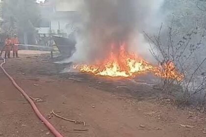₹1 crore worth of fibre cables damaged as fire hits Ethernet Express stockyard in Porvorim