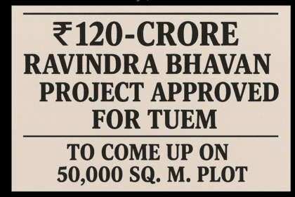 ₹120-Crore Ravindra Bhavan Project Approved for Tuem, to Come Up on 50,000 Sq. M. Plot