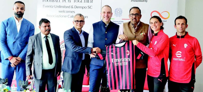 Dempo SC, AC Milan hold grassroots football coaching programme 1 11.3 3
