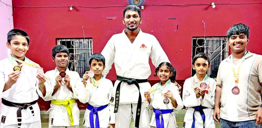 Thivim Karate Dojo Bags 11 Medals at WFSKA-India National Karate Championship 2025 1 11.3