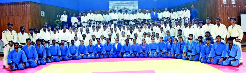 National judo black belt camp concludes at Peddem 1 11.4 2