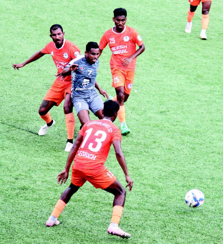Goa Pro League: Guardian Angel SC Beat Bidesh XI 3-0 at Duler Stadium 1 13.1 1