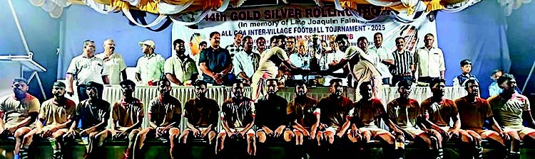Sao Jose de Areal Win 44th Gold Silver Rolling Trophy After Tie-Breaker Thriller Against Navelim SC 1 13.2 1
