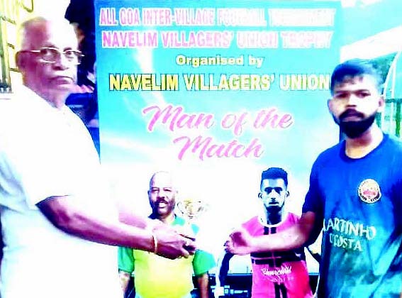 Fr Agnelo YSC Paroda Beat Nuvem SC 1–0 to Reach Navelim Villagers Union Trophy Quarterfinals 1 13.3 11