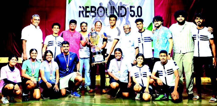 Holy Family Parish Youth, Porvorim, crowned champions of Rebound 5.0 at Assagao 1 13.4 4