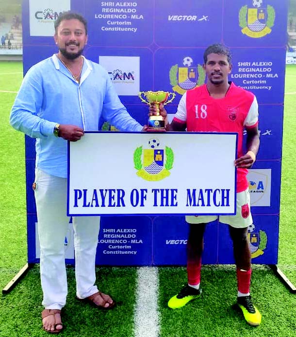 Clube de Salgaocar Edge Calangute Association 3-2 in Goa Pro League Thriller 1 13.4 5