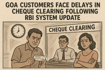 20251009 1121 Goa Cheque Clearing Delays simple compose 01k73r9vtnfpprbdwk4ma12325