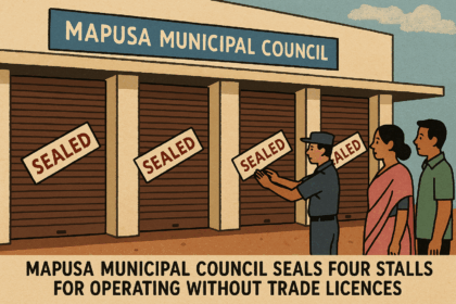20251025 1141 Mapusa Stalls Sealed simple compose 01k8czsp5yfjbaek3m6ksnm1jn