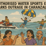 20251027 0959 Water Sports Controversy simple compose 01k8hyrd5eeagbptdky5xd0pr4