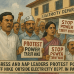 20251027 1233 Protest Against Tariff Hike simple compose 01k8j7jww8emhajetqgmq8dszy