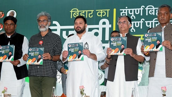 INDIA bloc unveils Bihar manifesto with focus on jobs, education, and social justice 1 AA1PlmHj