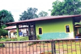 Gusty winds tear off roof of Sattari school 1 For years infrastructure in govt primary schools in rural Sattari 330x220 1