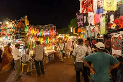 Markets in Goa at Diwali 1