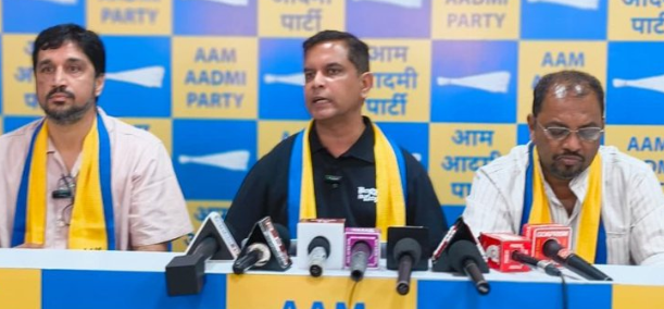 AAP’s Valmiki Naik Rules Out Alliance with Congress, Cites Past Support to BJP 1 Screenshot 2025 10 07 122347