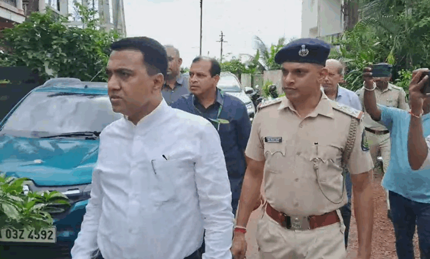 CM Sawant Visits Mapusa Dacoity Site, Says Police Close to Nabbing Culprits 1 Screenshot 2025 10 07 143312