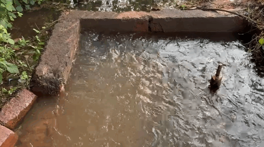 Salaulim Dam Pipeline Leak Wastes Lakhs of Litres of Water; Department Faces Criticism 1 Screenshot 2025 10 15 101648