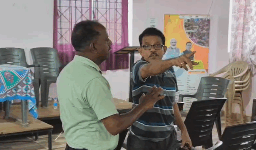 Tension in Surla as Inspection into Illegal Tree Felling Halted by District Authorities 1 Screenshot 2025 10 18 155206