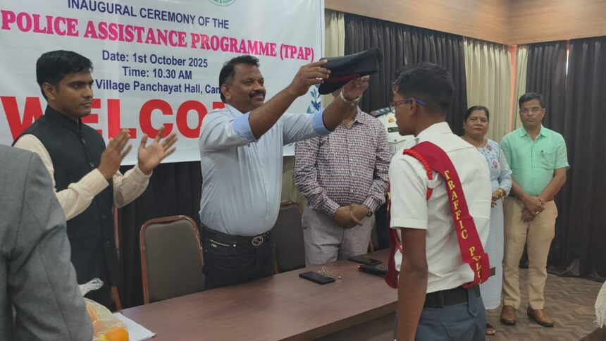 Candolim Panchayat, Traffic Police Launch Community Programme to Boost Road Safety 1 WhatsApp Image 2025 10 01 at 3.52.51 PM