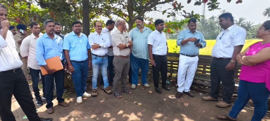 Michael Lobo, Kedar Naik Inspect ₹600-Crore Power and Infrastructure Works in Calangute and Saligao 1 WhatsApp Image 2025 10 10 at 3.00.16 PM