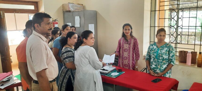 Parents of 3rd Standard Students Submit Memorandum Over Examination Paper at Canacona ADEI Office 1 WhatsApp Image 2025 10 17 at 12.37.11 PM