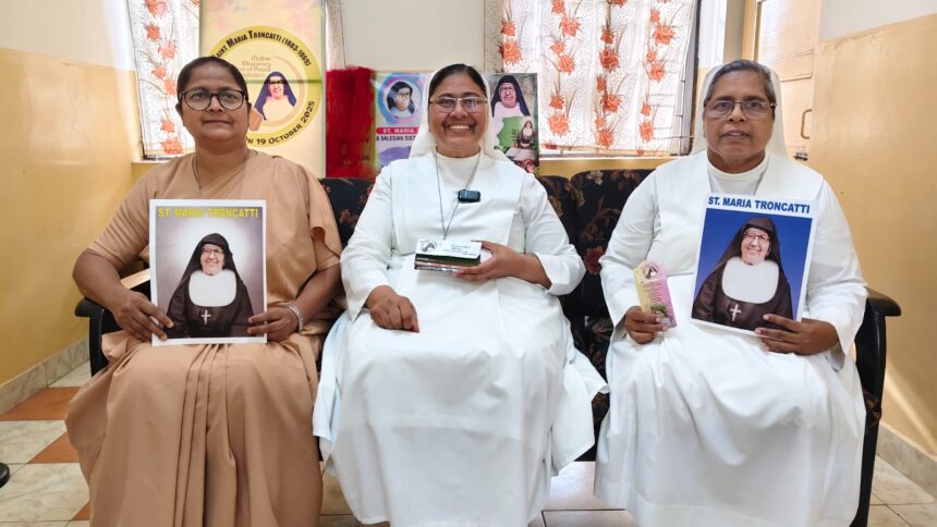 Auxilium Convent celebrates St Maria Troncati’s Canonization, declared saint by Pope 1 WhatsApp Image 2025 10 25 at 6.49.14 PM