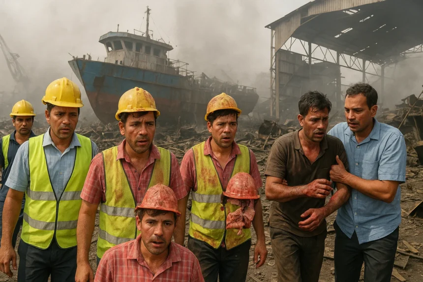 Fatal blast at Vijay Marine Shipyard in Rassaim leaves 2 dead, 4 injured 1 assets task 01k7s8s6xvej0vyc13ttp7h42v 1760711057 img 1