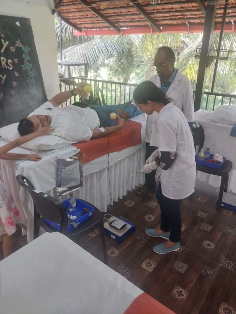 Blood donation camp at St John the Baptist Church, Pilerne 1 big 137680 blood donation