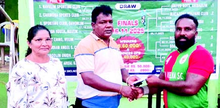 Goa Velha SC Beat CRC Chinchinim 2-1 to Enter Quarter-Finals of Velim Panchayat Cup 1 11.4