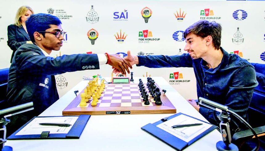 Indian GMs Hold Ground as Praggnanandhaa Survives Dubov Scare in FIDE World Cup Round 4 1 14.1 2