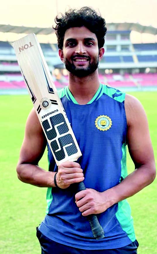 Goa make solid start against MP 1 17.1 2