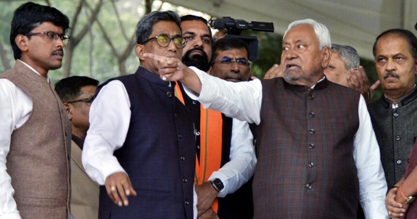 Nitish Kumar likely to quit as Bihar CM, BJP may take charge in Bihar: Reports 1 18nitish kumar