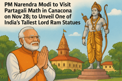 20251101 1137 Modi Unveils Ram Statue simple compose 01k8z0bev4etzvtqf1bnbc4t9j