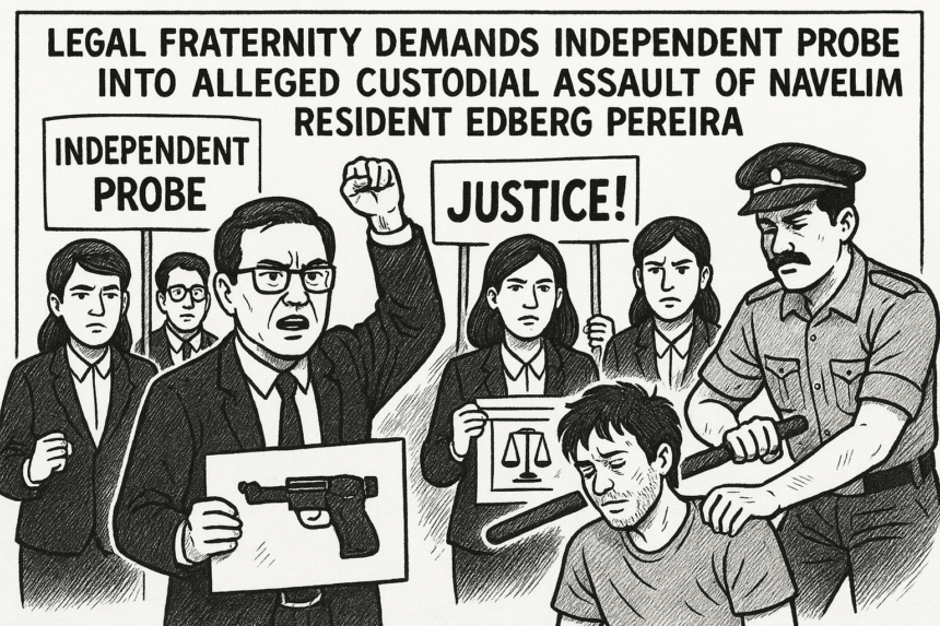 Legal Fraternity Demands Independent Probe into Alleged Custodial Assault of Navelim Resident Edberg Pereira 1 20251103 0910 Independent Probe Demanded simple compose 01k93wq9k9erhvkx31k1n2j9rr