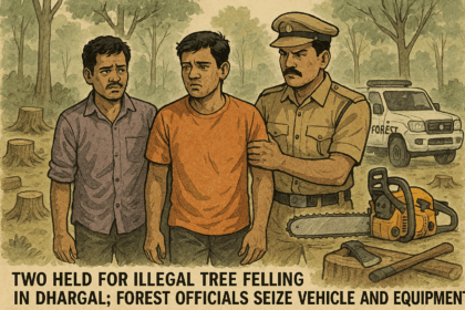 20251107 1531 Illegal Tree Felling Arrest simple compose 01k9ew3rfrfssbcg0zntnnc1x4