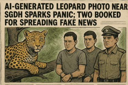 20251110 1000 Leopard Sighting Panic simple compose 01k9p0bq53e2ssf14yr230yfy1