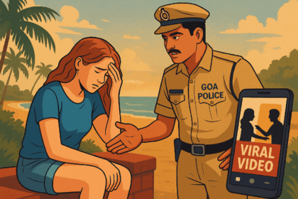 20251110 1210 Goa Police Intervene simple compose 01k9p7v1gdez0rwt8kgzbzk4a8