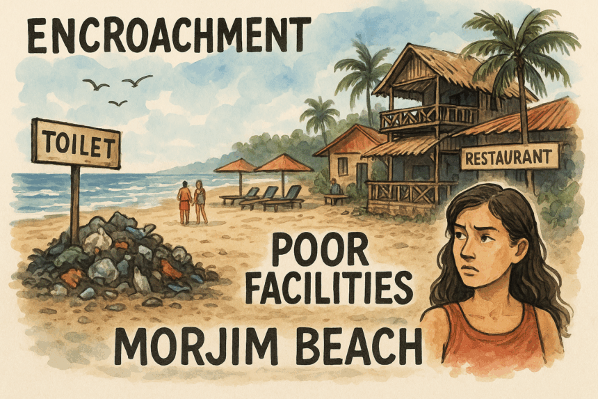 Unchecked Encroachment and Poor Facilities Trigger Concerns at Morjim Beach 1 20251119 1158 Morjim Beach Concerns simple compose 01kadcntsdek2bv2t4te0p41kn