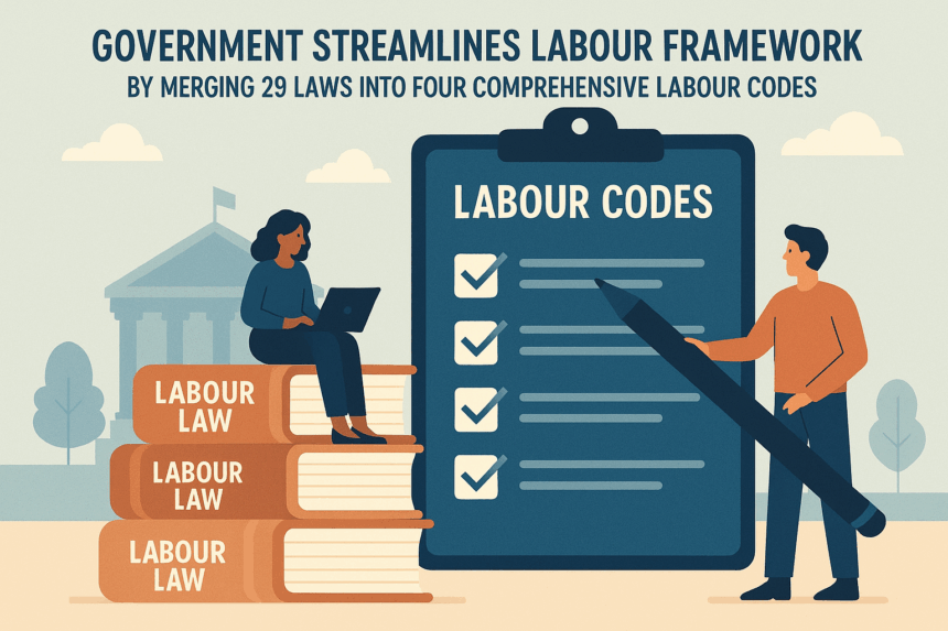 20251125 1009 Labour Laws Simplification simple compose 01kawmv85jfs5thewnv6renvsq