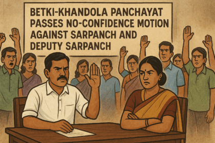20251127 1152 Panchayat Leadership Dispute simple compose 01kb1zhwxvewsbqhgj8y7g1488