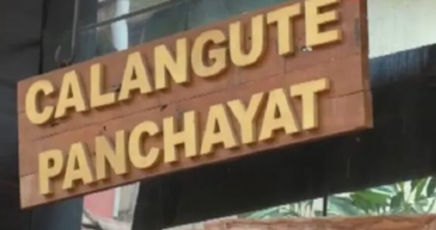 Calangute panchayat steps up phase 2 drive against roadside encroachments 1 Calangute Panchayat cancels gram sabha to hold medical camp