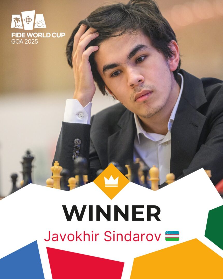 19-Year-Old Javokhir Sindarov Clinches FIDE World Cup 2025 Title 1 G6rV3X9XIAEHCrd
