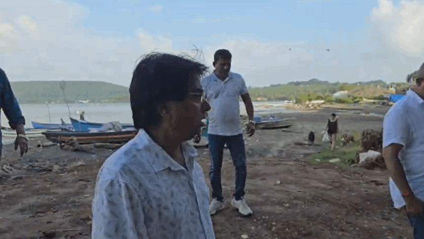 Anjuna Panchayat Conducts Inspection Over Alleged Illegal Mud Filling Along Chapora Riverbank 1 Screenshot 2025 11 03 150509 1