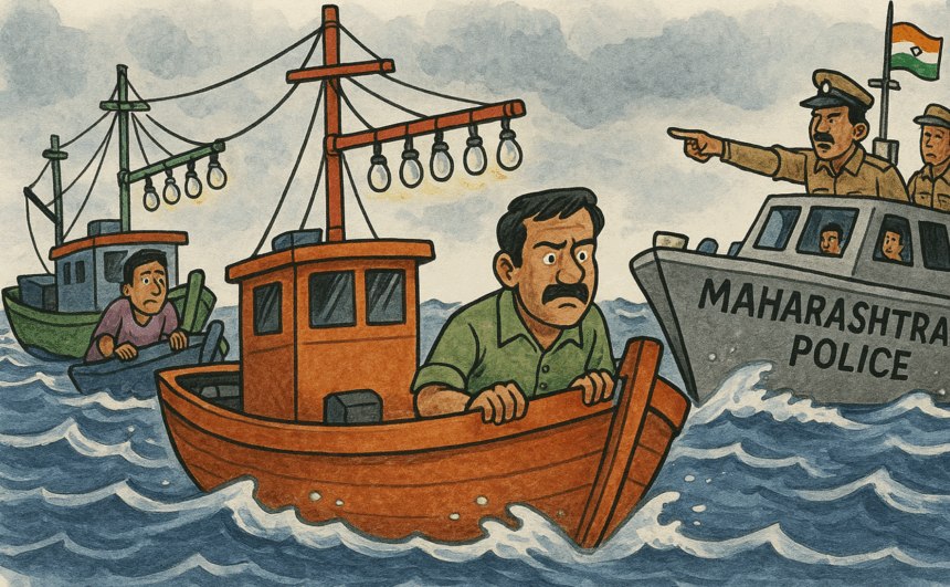 Maharashtra Seizes Two Goan Fishing Trawlers Using Banned LED Gear; One Owned by Goa BJP MLA 1 Screenshot 2025 11 28 111524