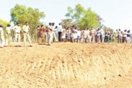 Usgao locals protest against construction of bandhara 860x386 1