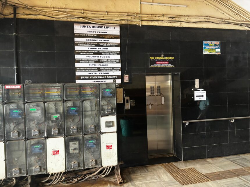 Disability Rights Group Raises Concern Over Non-Functional Lift at Junta House 1 WhatsApp Image 2025 11 06 at 1.43.33 PM