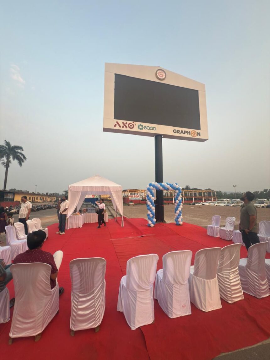Margao Railway Station Unveils 200 Sqft Digital Video Wall to Boost Passenger Convenience 1 WhatsApp Image 2025 11 14 at 7.11.24 AM