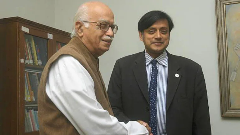 Shashi Tharoor calls LK Advani’s treatment unfair after years of service 1 dtvlmsr8 advani