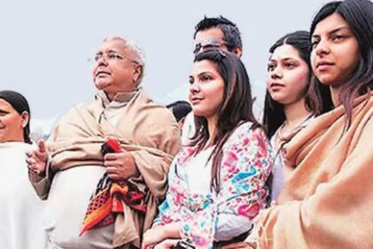 three daughters of lalu prasad yadav rajlakshmi ragini and chanda left patna residence for delhi 160155769 16x9 0