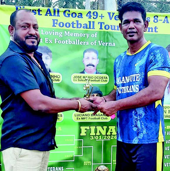 Calangute Veterans in semis 1 11.2 3